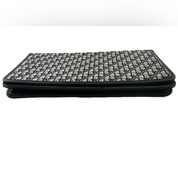 RARE Authentic Vintage Christian Dior  Canvas Checkbook Cover - Picture 3 of 9